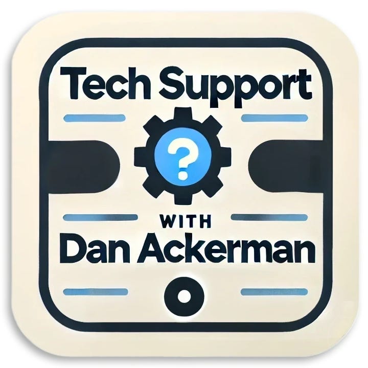 Tech Support with Dan Ackerman logo