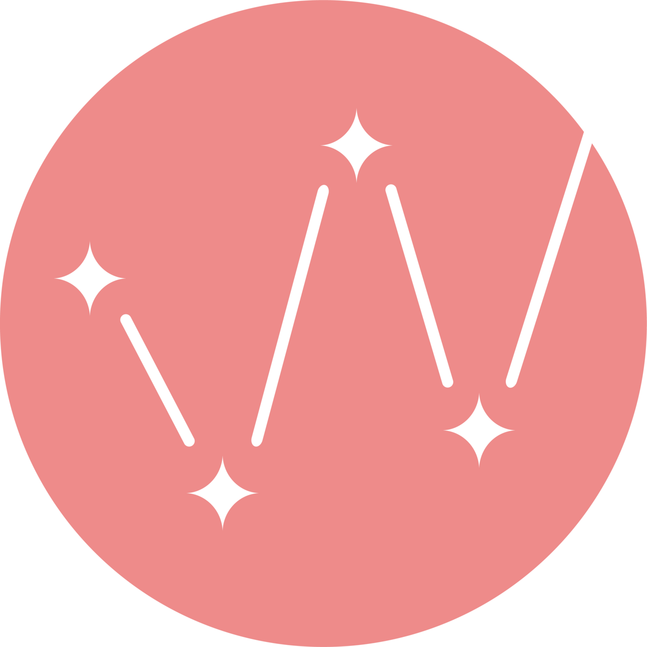 just a lkwrnl (lowkey writing-related newsletter) logo