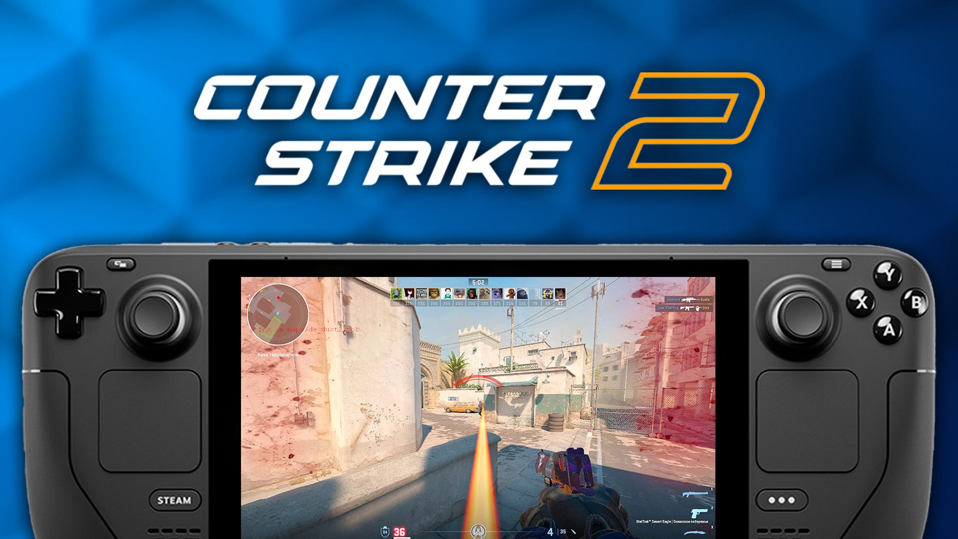 Counter Strike 2 Works on the Steam Deck, But Don't Play Competitive - Steam  Deck HQ