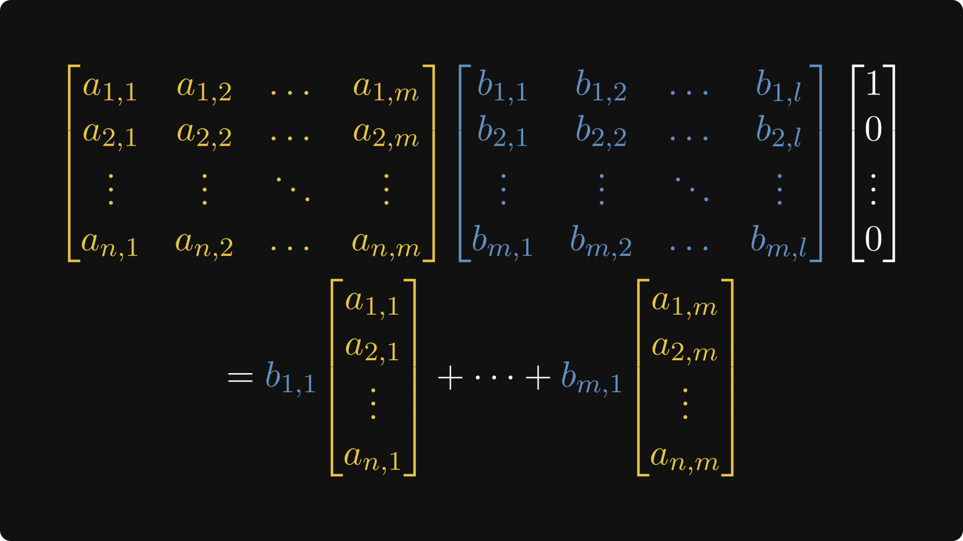 Epsilons, no. 2: Understanding matrix multiplication