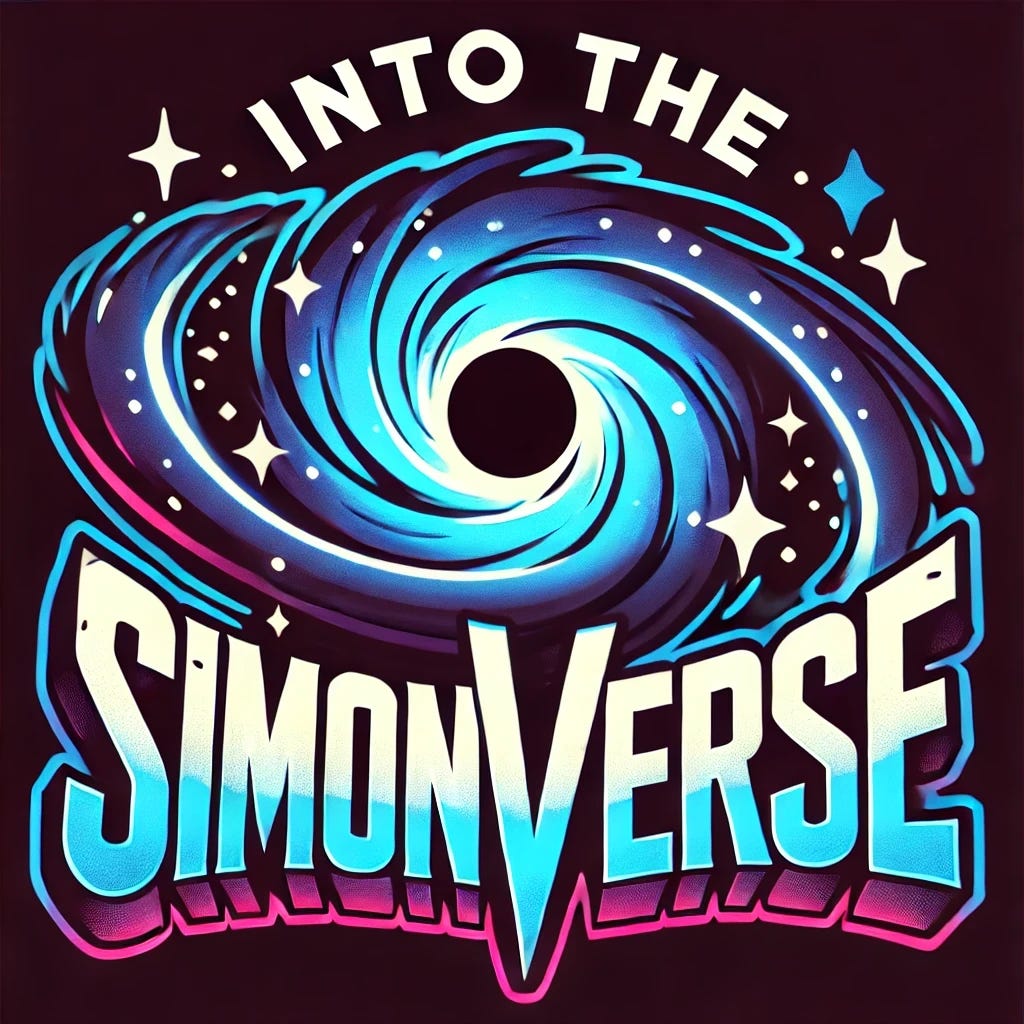 Into the Simonverse logo