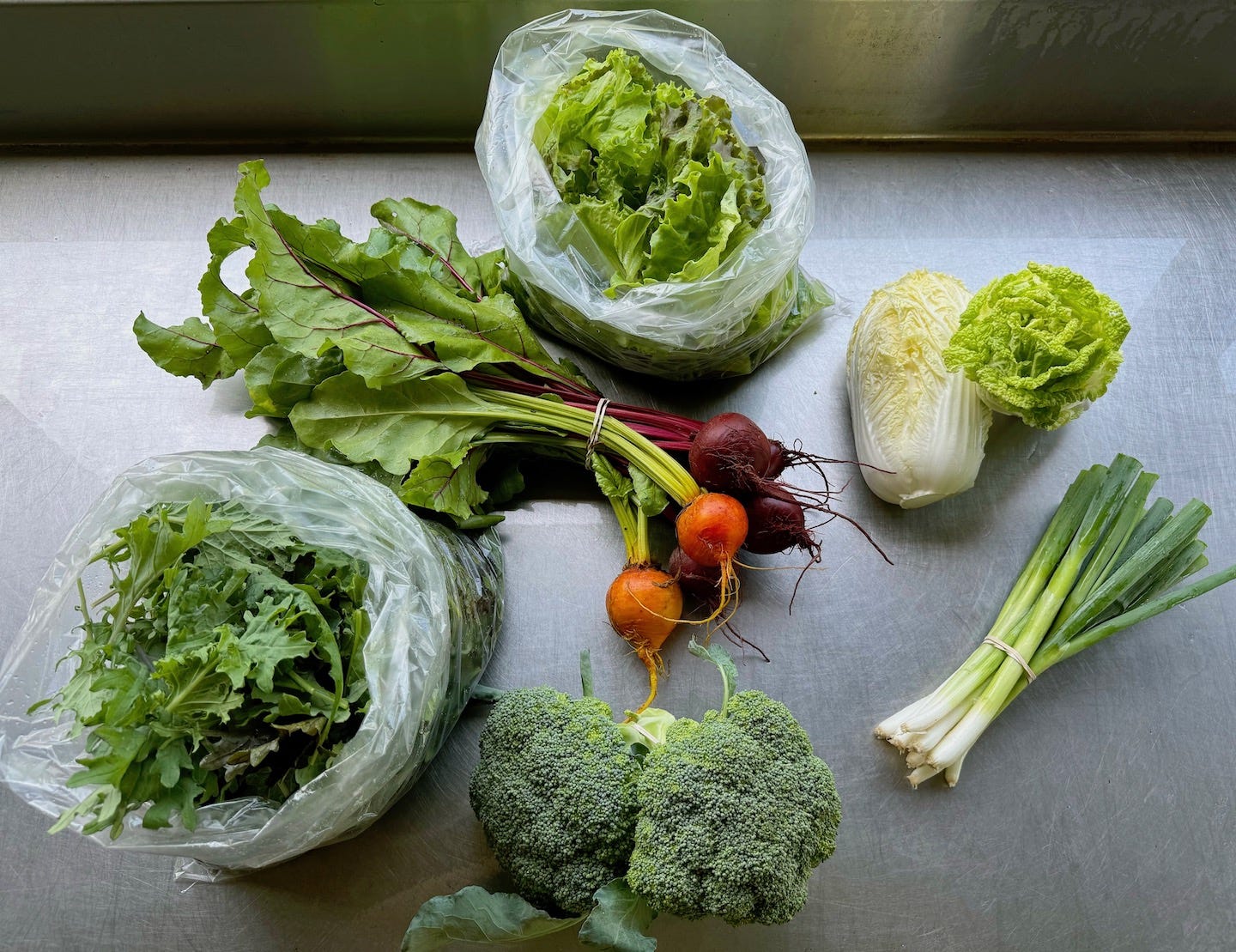 one-pan balsamic beets &amp; greens - by Michelle Aronson