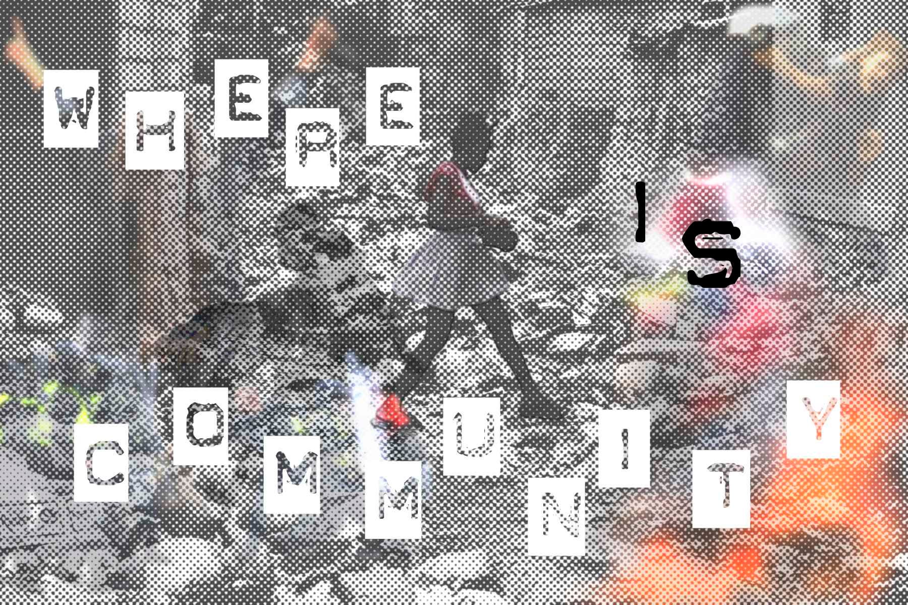 Where has community gone? by Peace W.