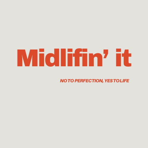 Artwork for 'Midlifin' it,' with Anniki Sommerville