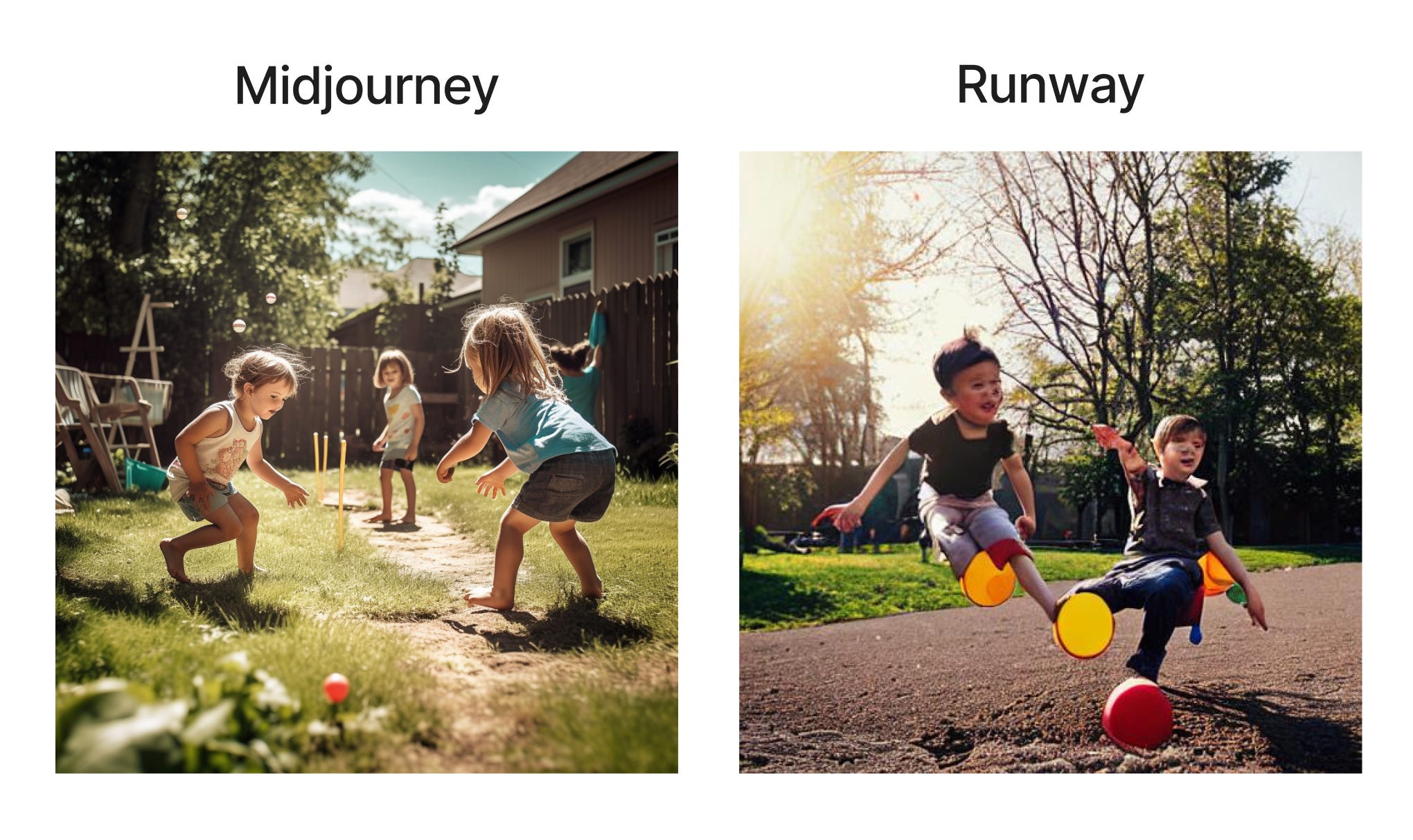 Midjourney vs. Runway - by Mia Blume - Designing with AI