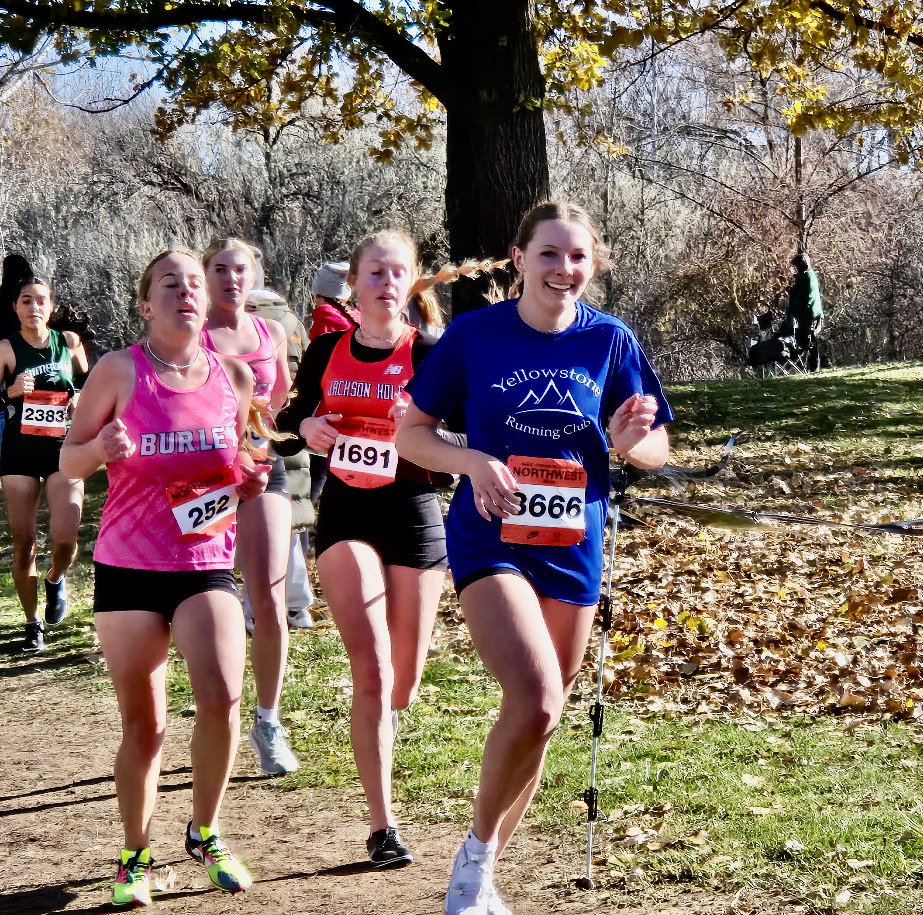 The Cross Country Gang competes at the Nike Cross Country Regionals