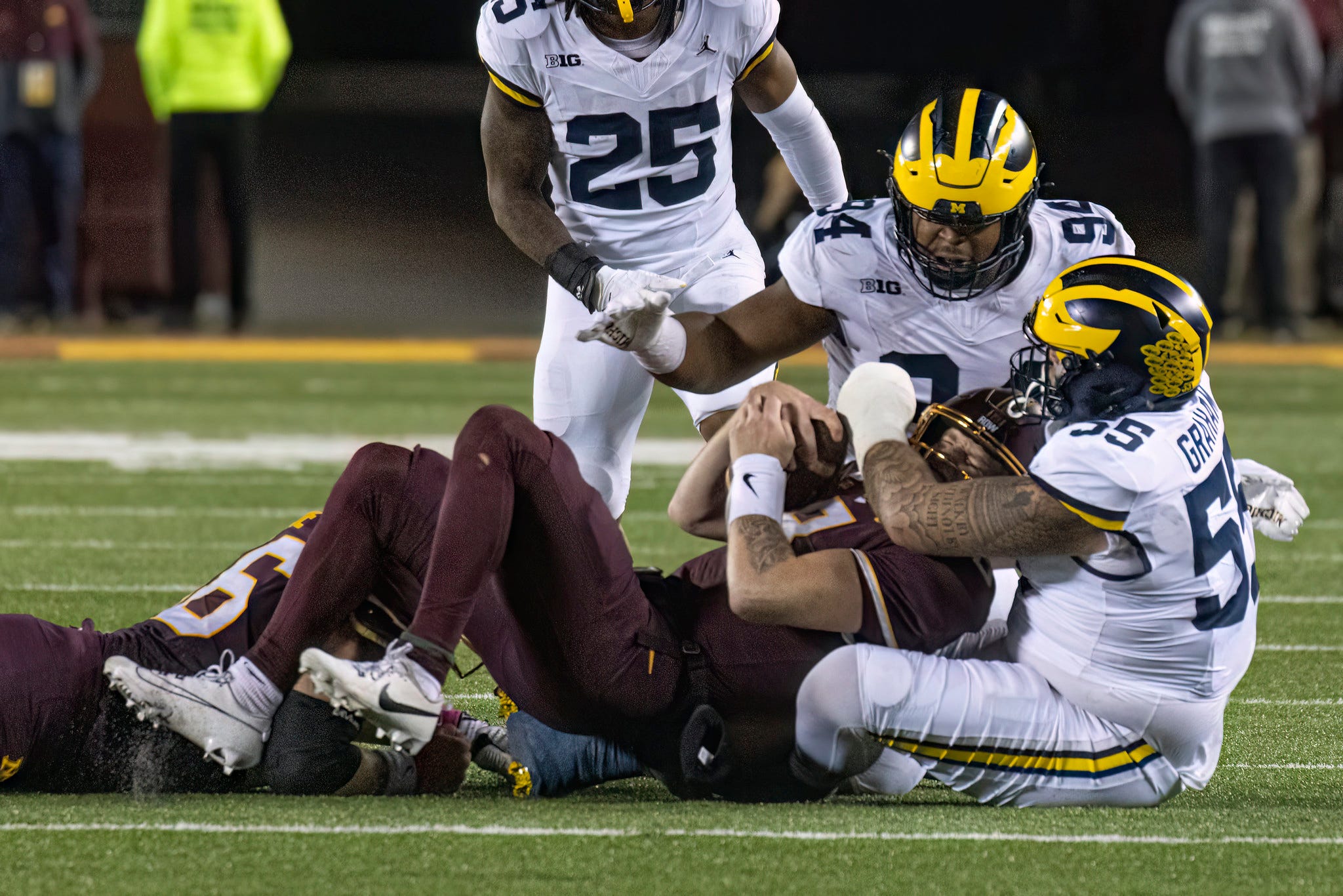 Michigan Wolverines - Position Grades for Win Over Minnesota