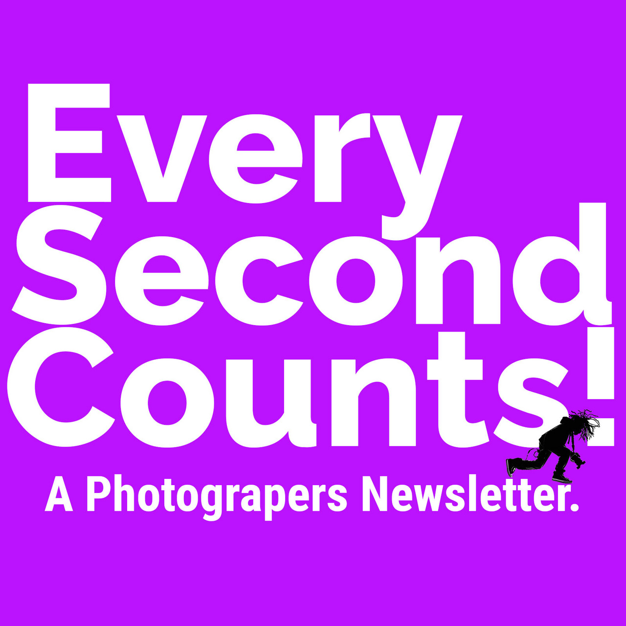 ESC! (Every Second Counts!) A Photographers Newsletter. logo