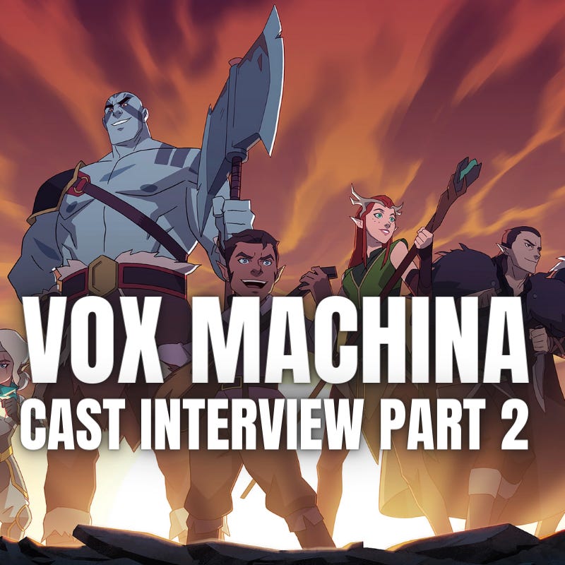 All VOICE ACTORS In THE LEGEND OF VOX MACHINA 