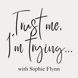 Trust me, I'm trying... logo