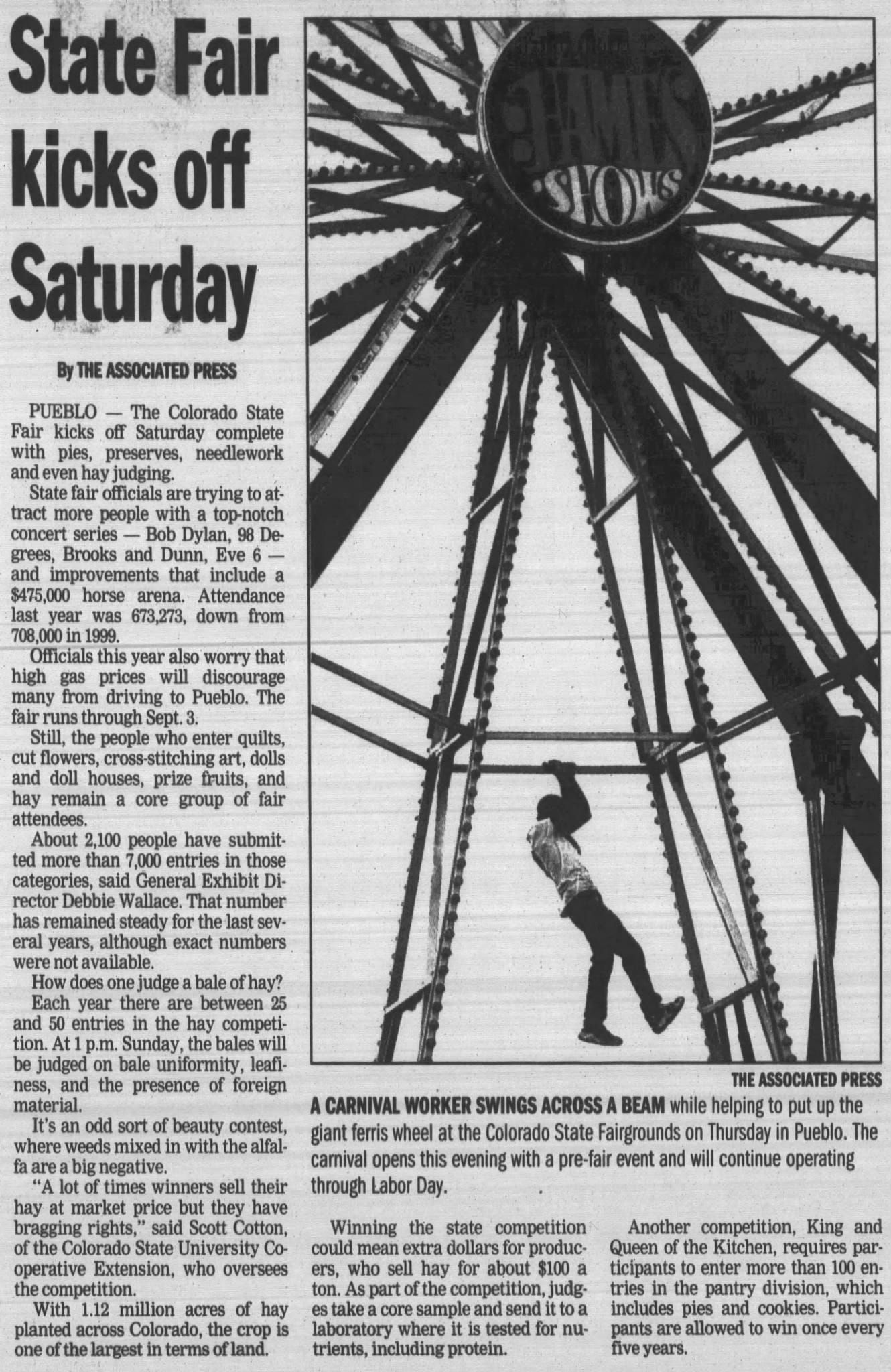 Dusty Old Fairgounds - by Ray Padgett