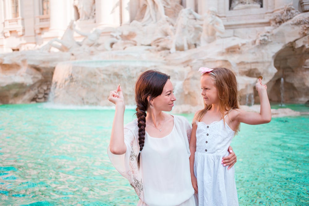 When in Rome... Make A Wish In The Trevi Fountain