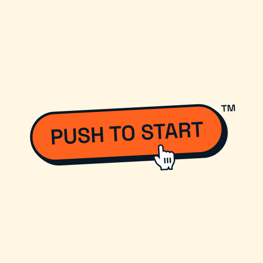 PUSH TO START logo