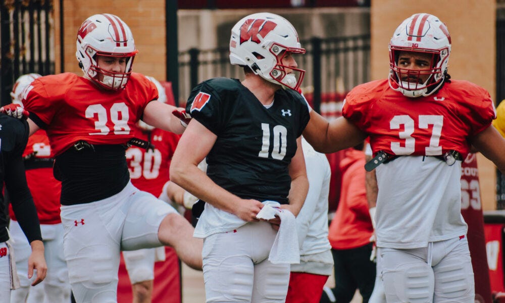 Luke Fickell Discusses The Progress Of Badgers QB Tyler Van Dyke