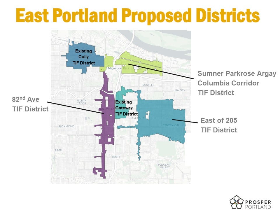 Investing in East Portland and Central City