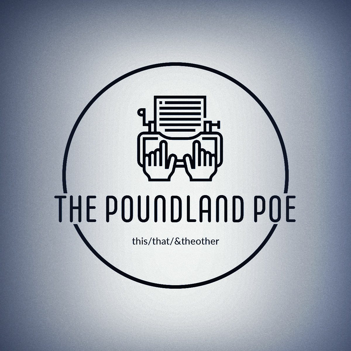 The Poundland Poe logo