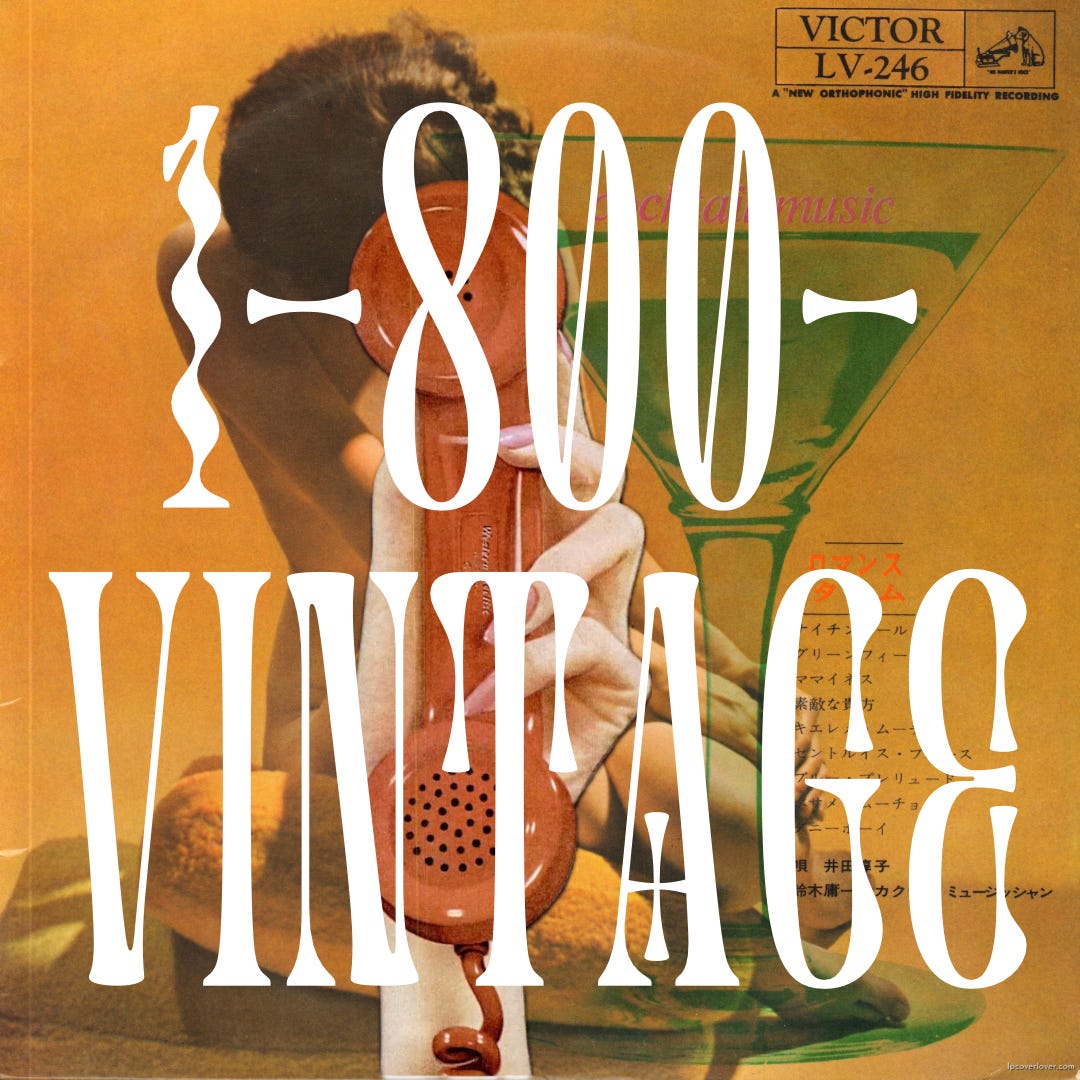 1-800-VINTAGE logo