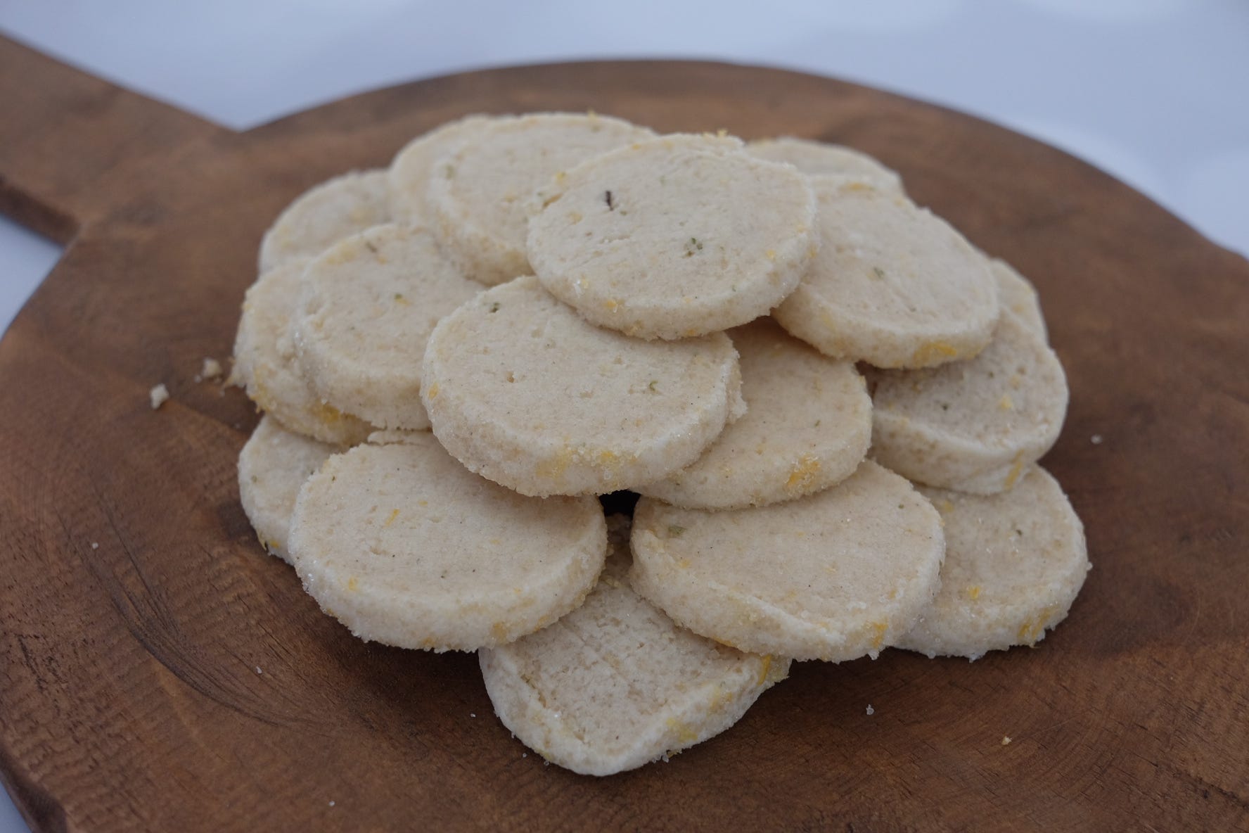 Rosemary Grapefruit Shortbread - diversivore