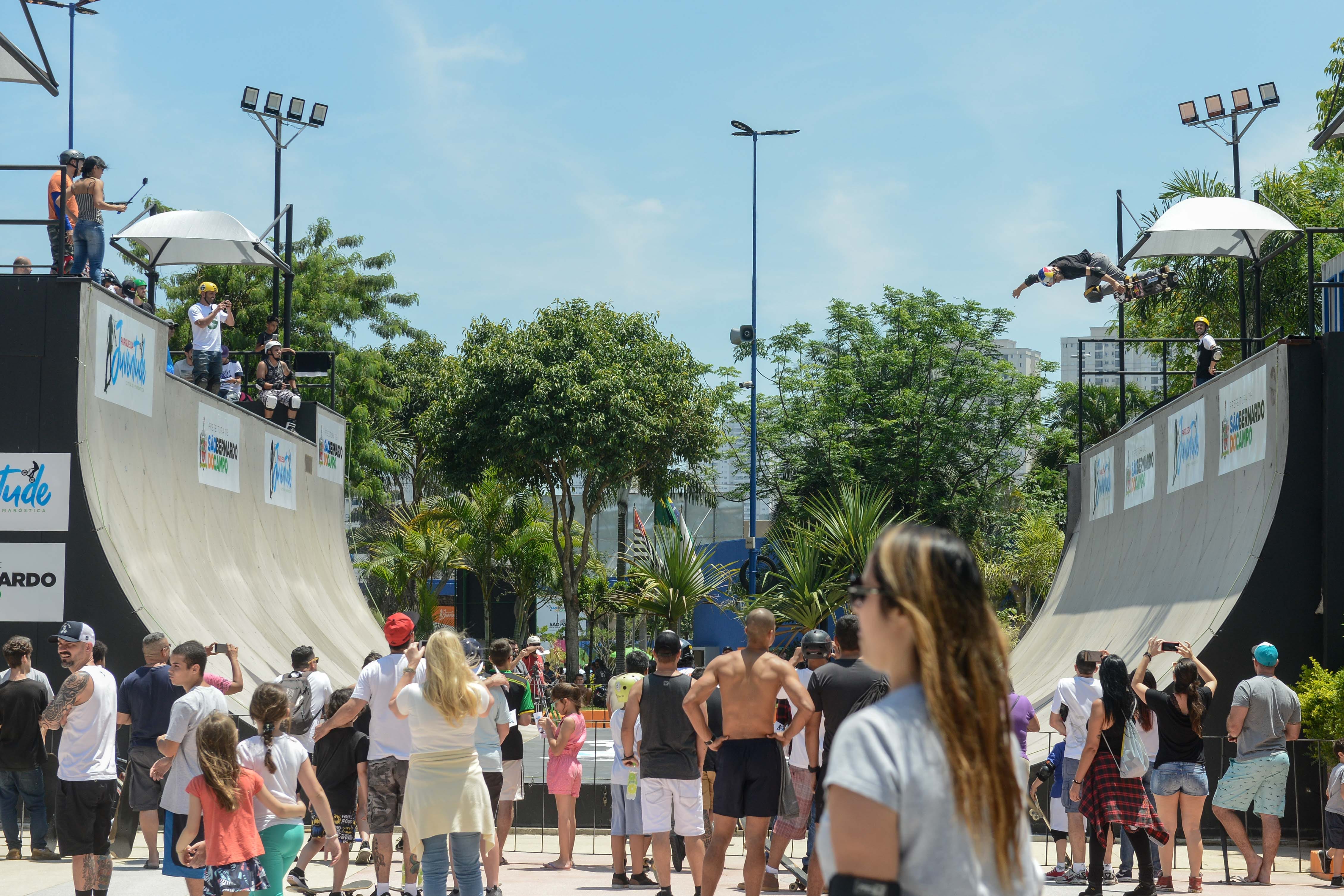 Garoando em Santo André. 