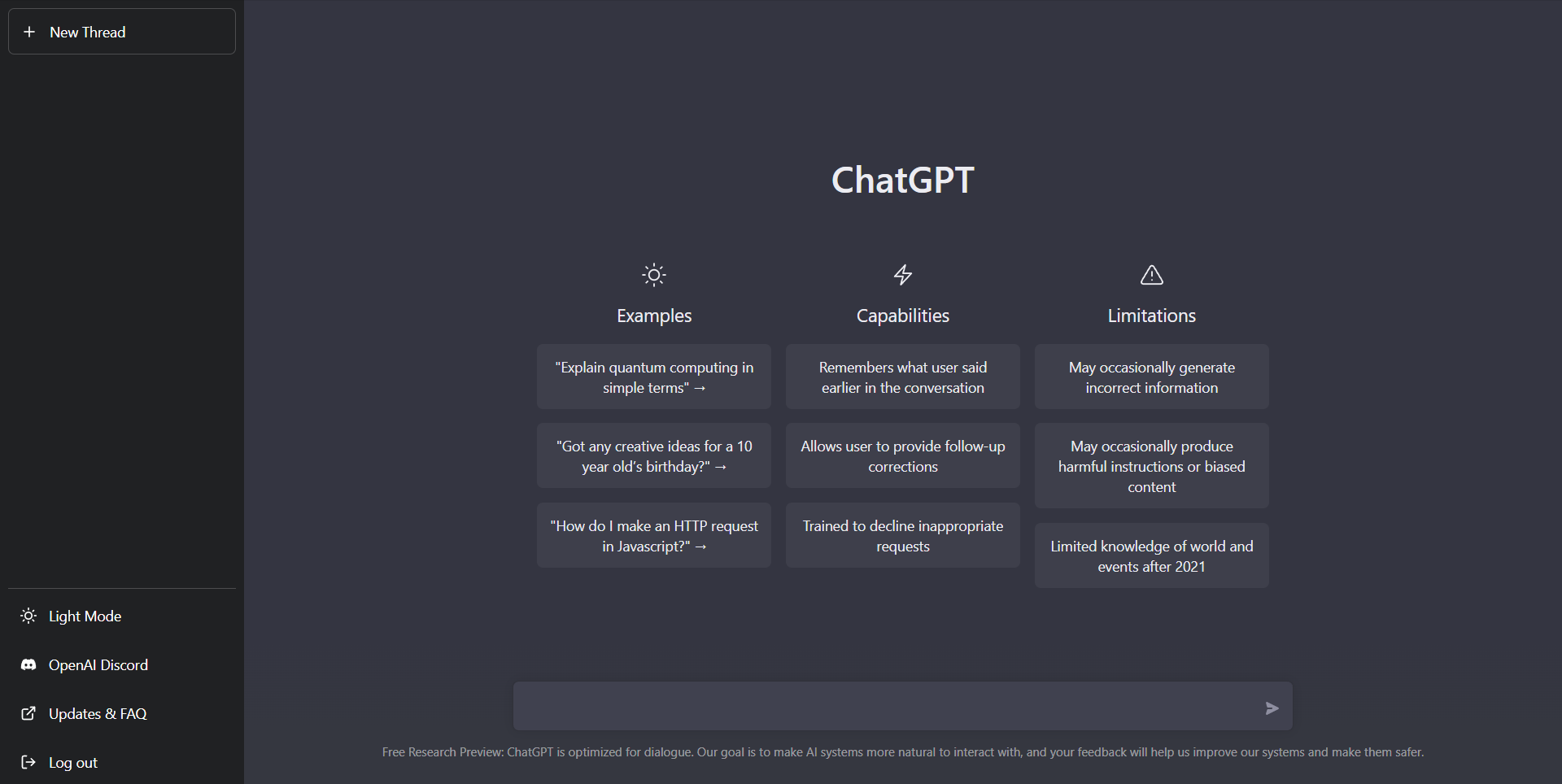 Experimenting with using ChatGPT as a simulation application