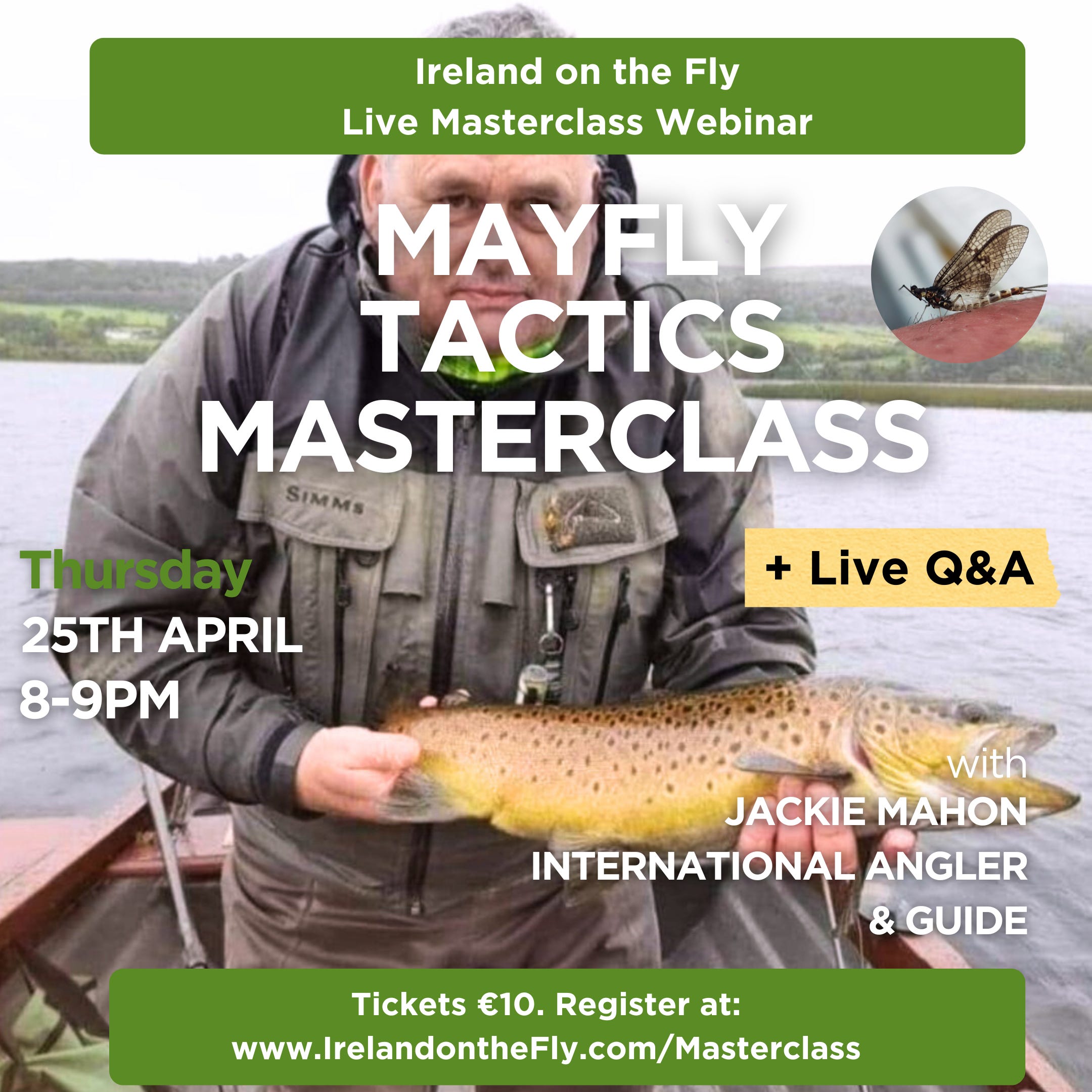 Mayfly Tactics Masterclass - Ireland on the Fly