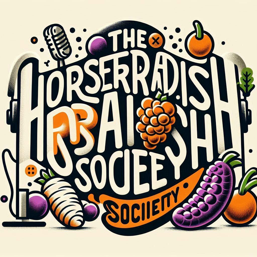 The Horseradish Raisin Society logo