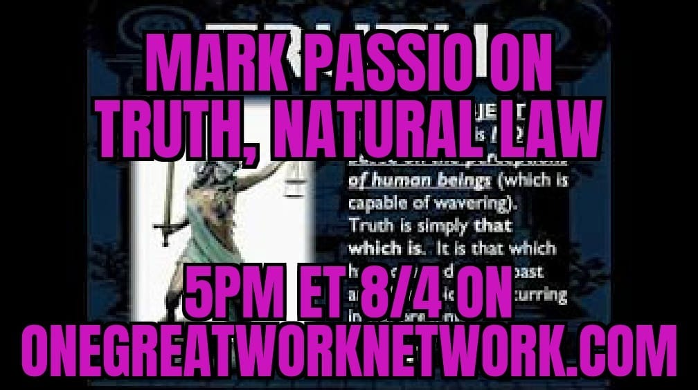 MARK PASSIO of LIVE TODAY 5pm ET on