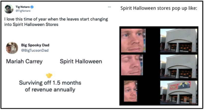 The600m Spirit Halloween business SatPost by Trung Phan