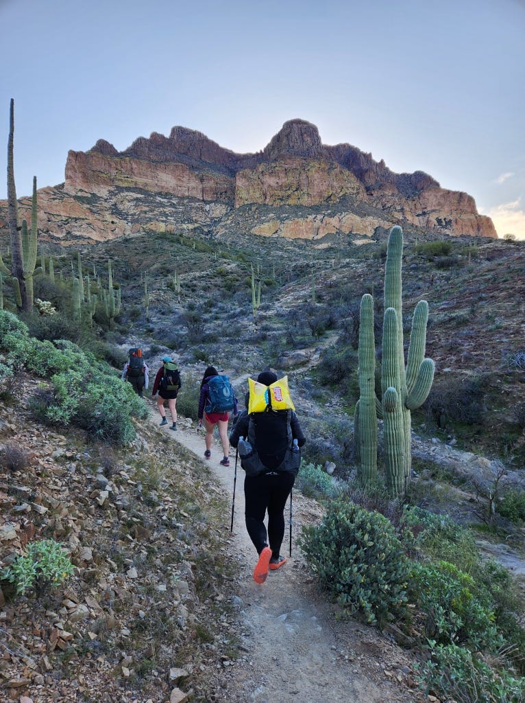 backpacking arizona