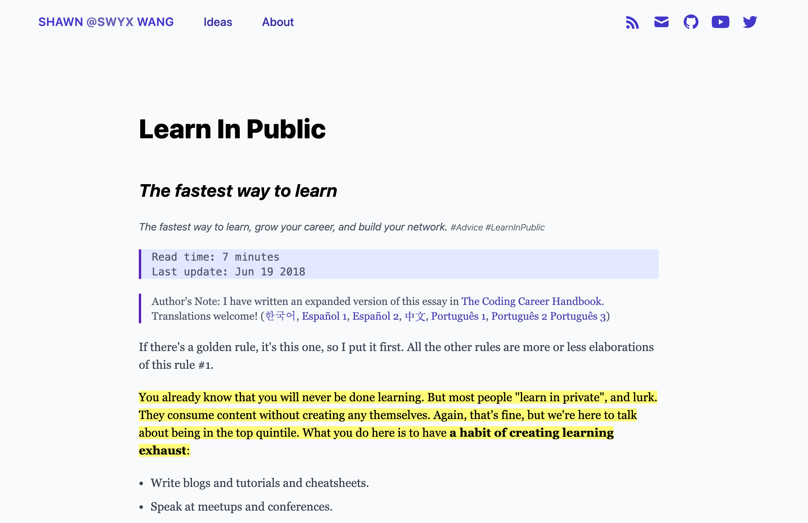 💌 23: How to #learninpublic - by Bituin Callanta