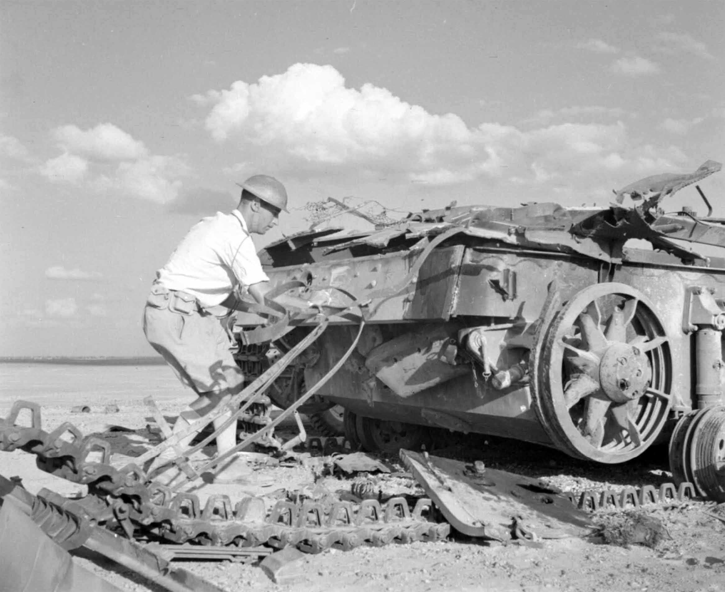 El Alamein - the breakthrough begins - by Martin Cherrett