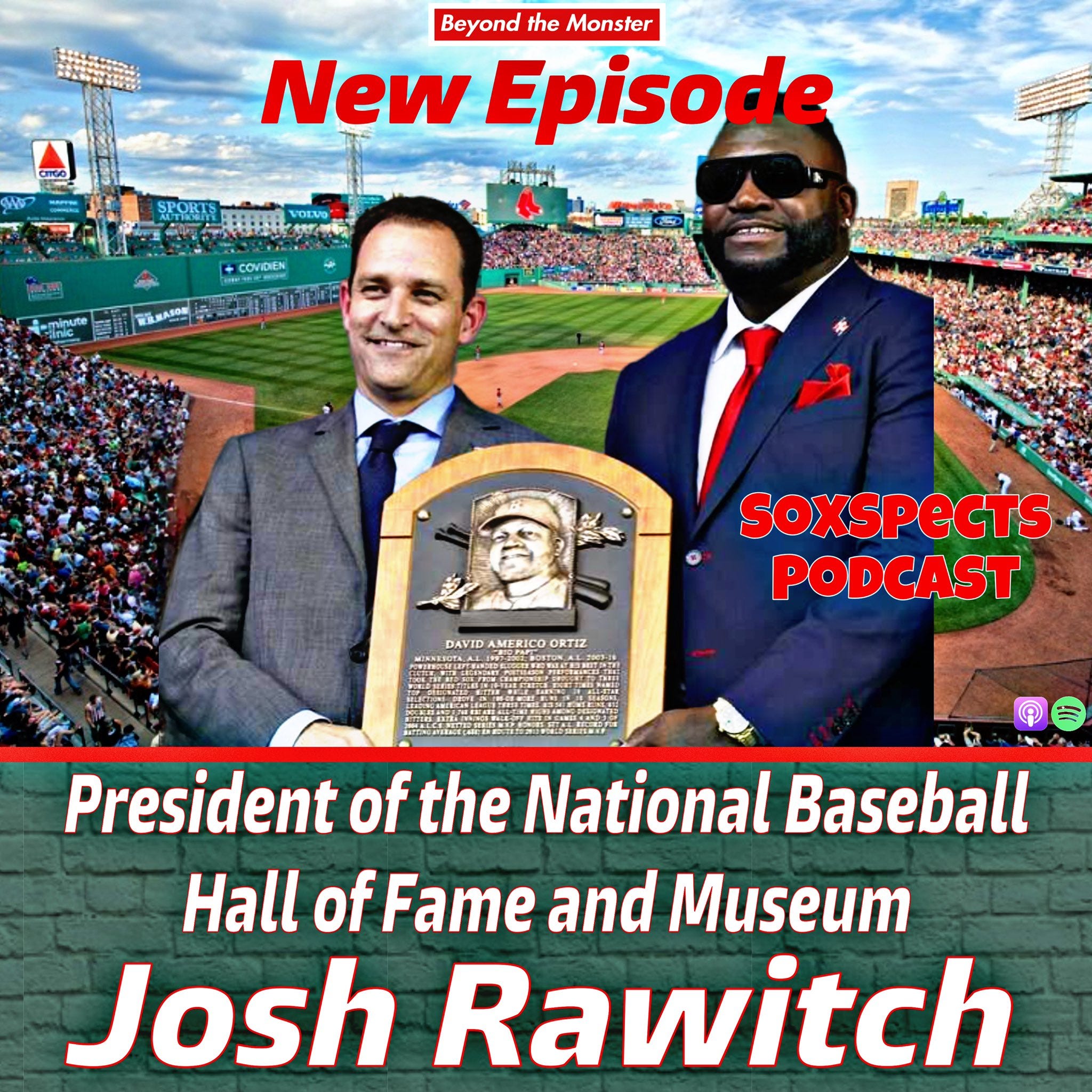 SoxSpects Podcast Baseball Hall of Fame President Josh Rawitch Joins