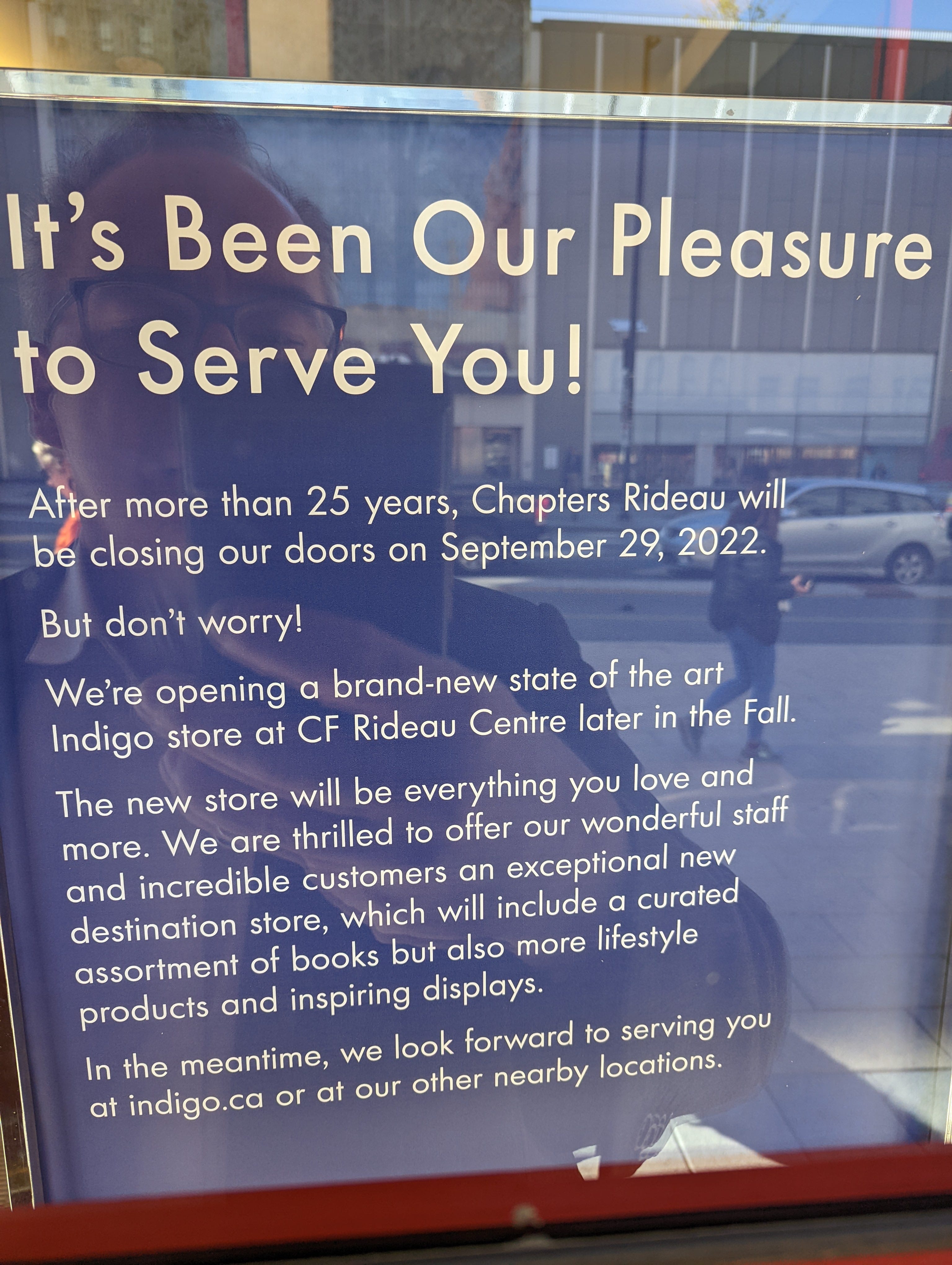 The Rideau Centre Indigo Store - Paul Wells