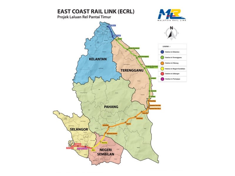 East Coast Rail Link of Malaysia - by James Clark