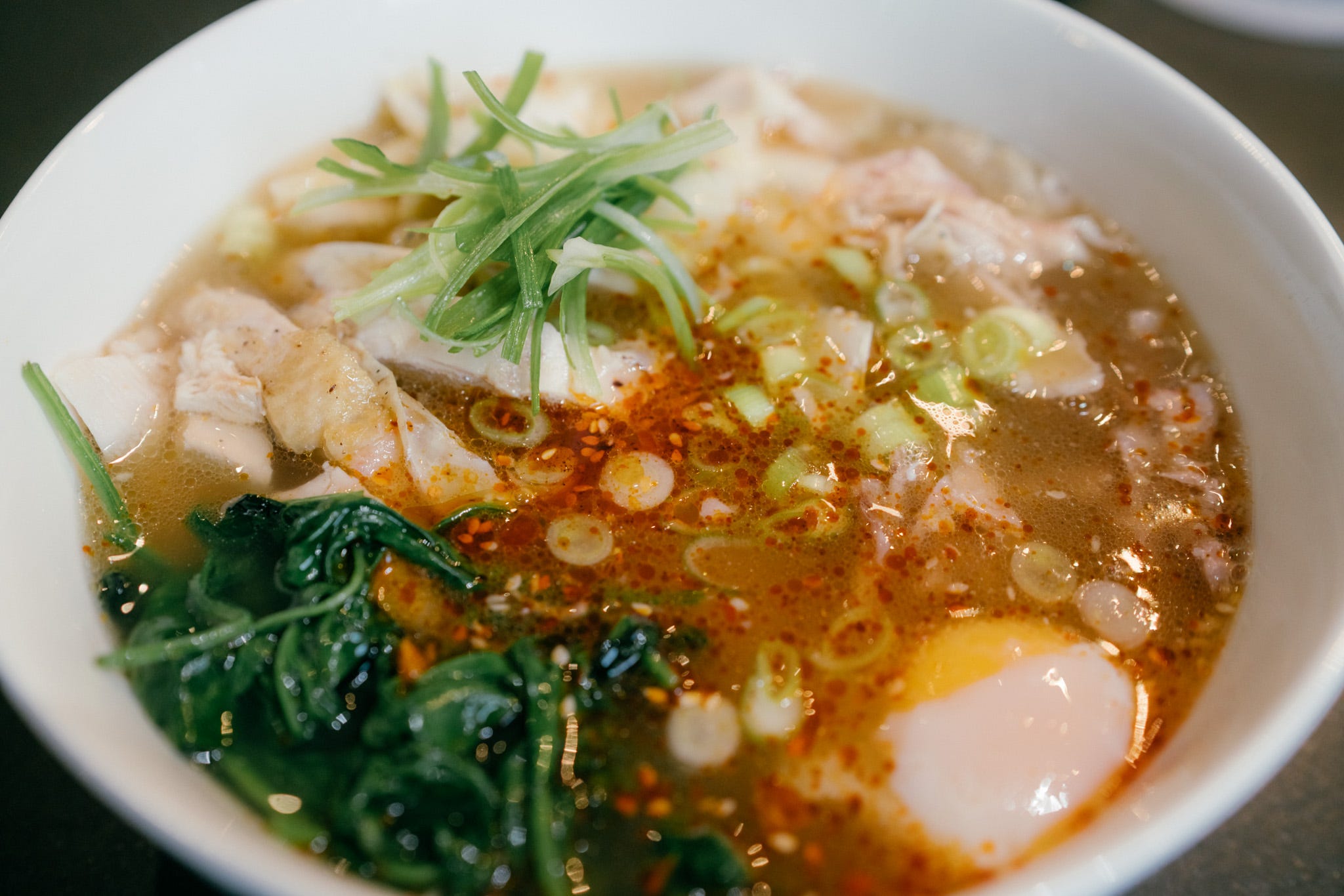 Pork bone top soup ramen