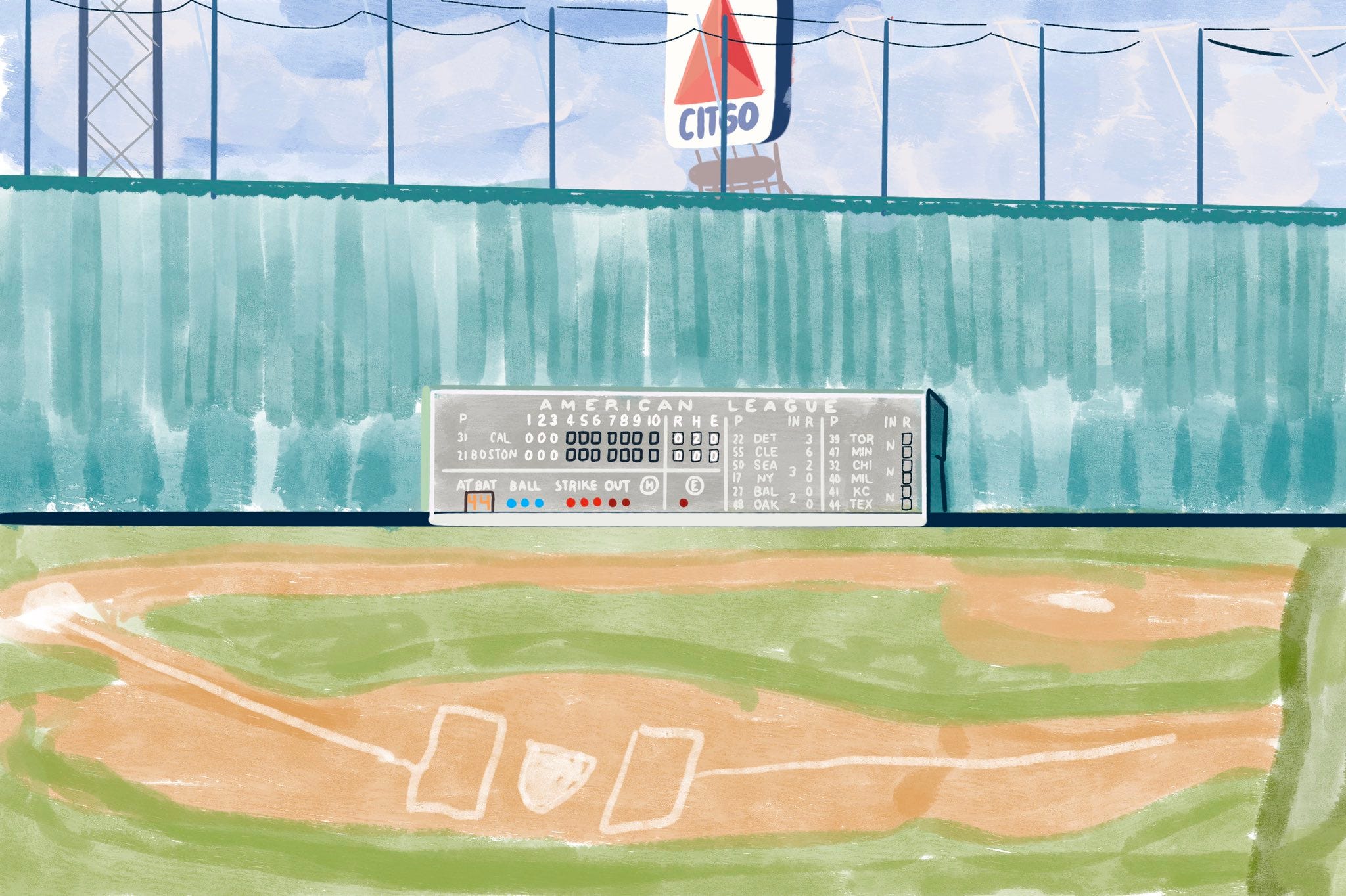 Homers Hit to the Citgo Sign by Jon Mackenzie The Co op