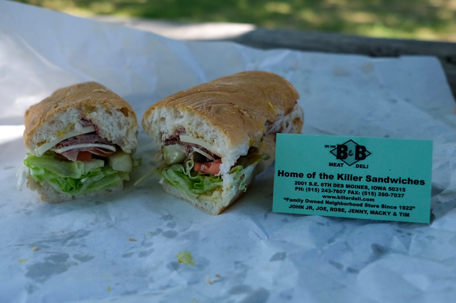 Pedestrian 14 Dad’s Killer Sandwich by Alex Wolfe