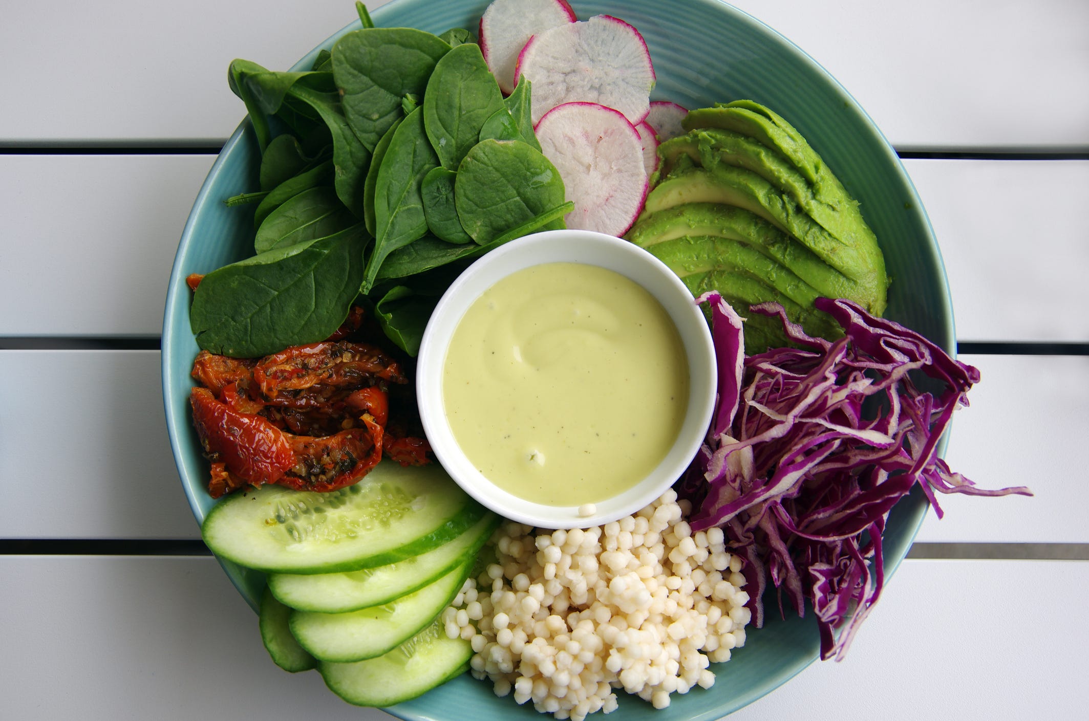 Recipe Creamy Basil Dressing by Nzinga Young