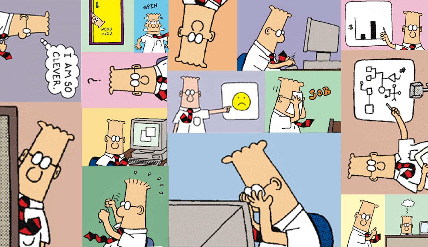 Dilbert 2024 Desk Calendar Amazon Neila Whitney