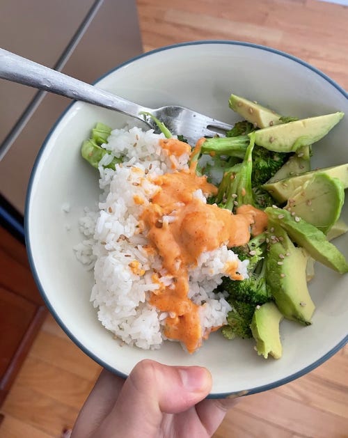 Have you made the Emily Mariko rice bowl?
