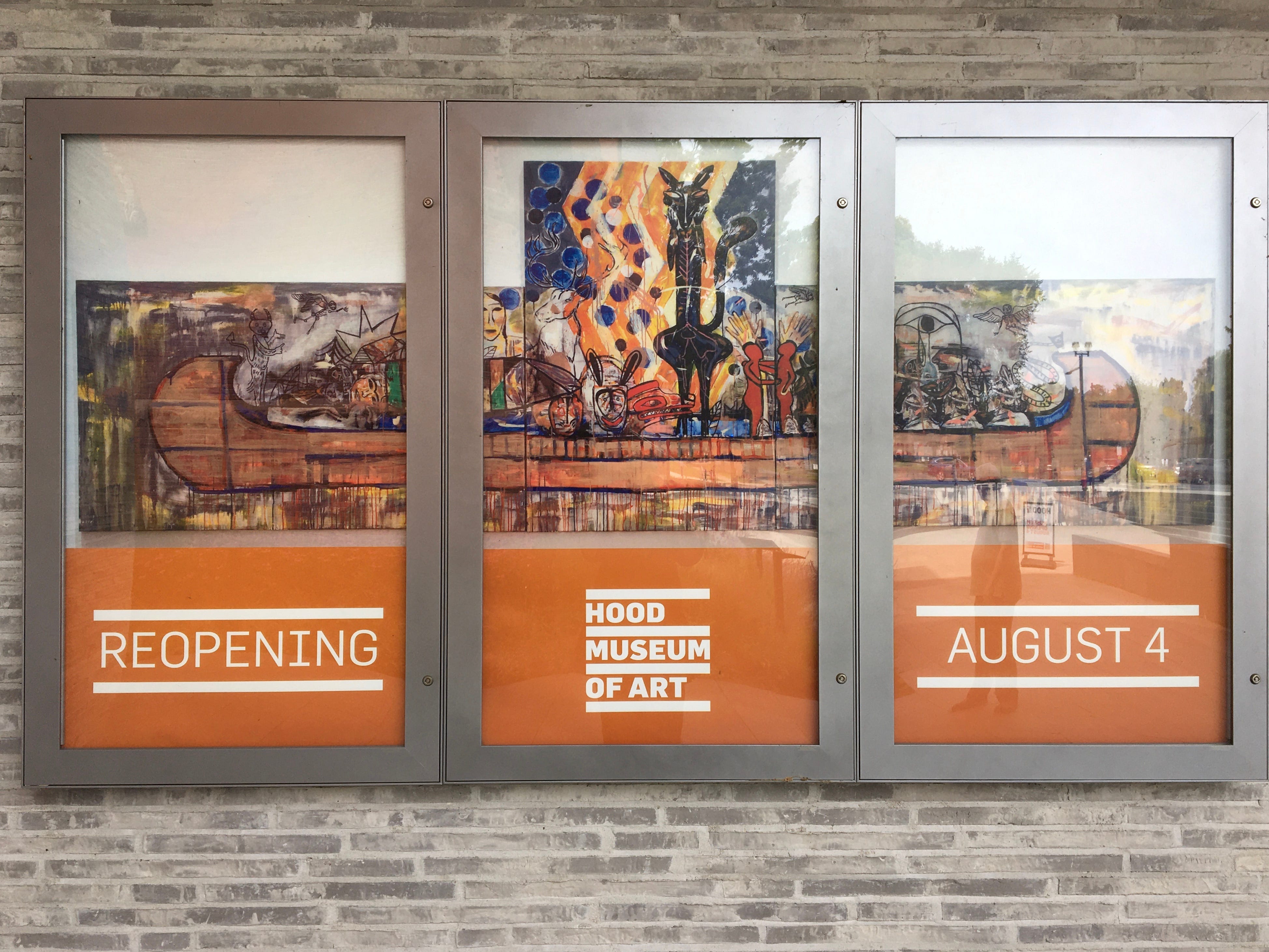 The Hood Museum Is OPEN. by Susan B. Apel Artful