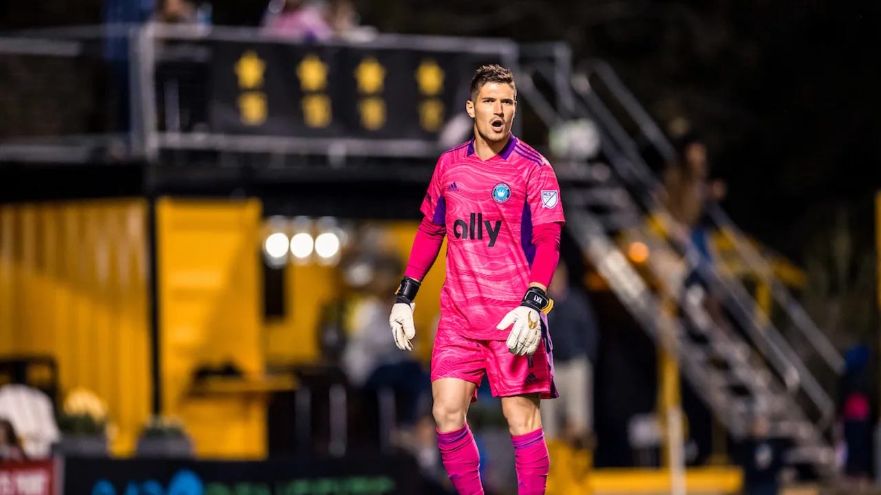 Pink clearance goalkeeper kits