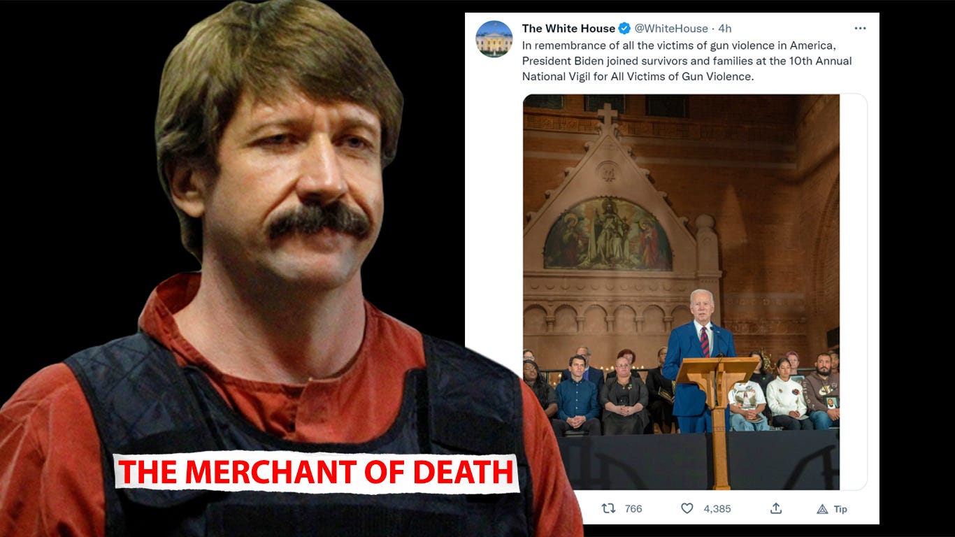 Joe Biden releases notorious Russian arms dealer known as "The Merchant