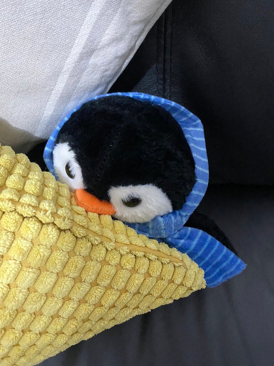 Asda penguin online blanket