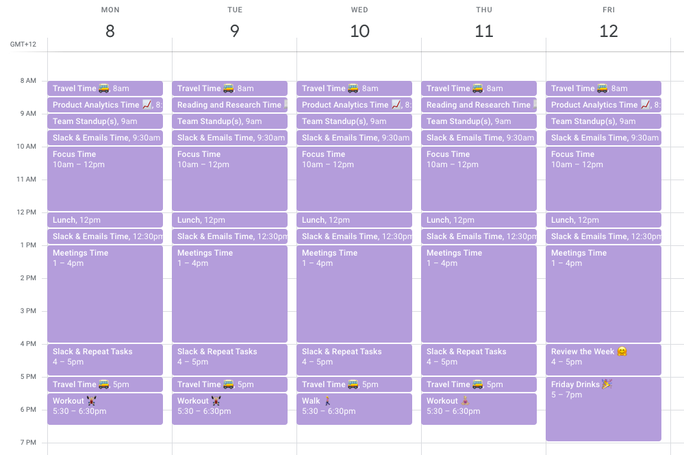 Time Blocking & Task Batching Increasing Focus for Product Managers