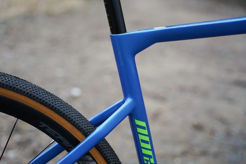 Blue cyclocross shop bike