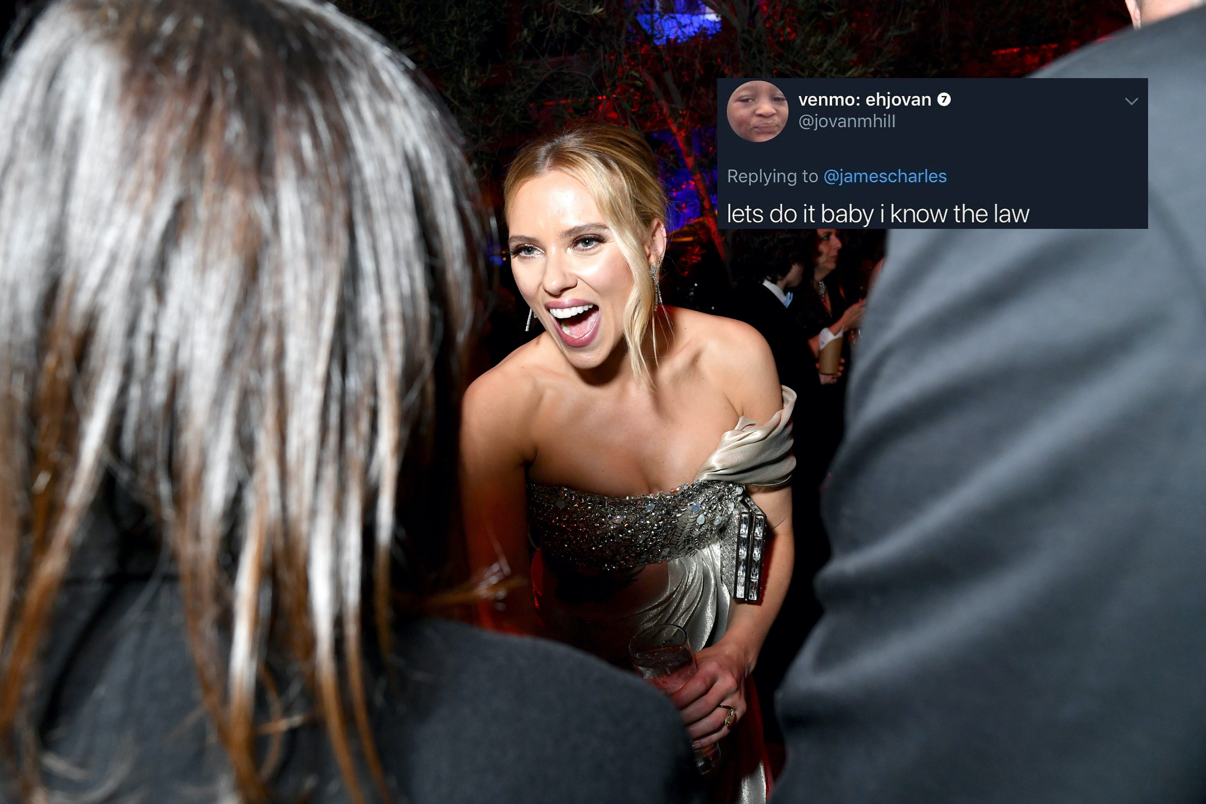 Scarlett Johansson to Disney "Let's Do It Baby, I Know The Law"