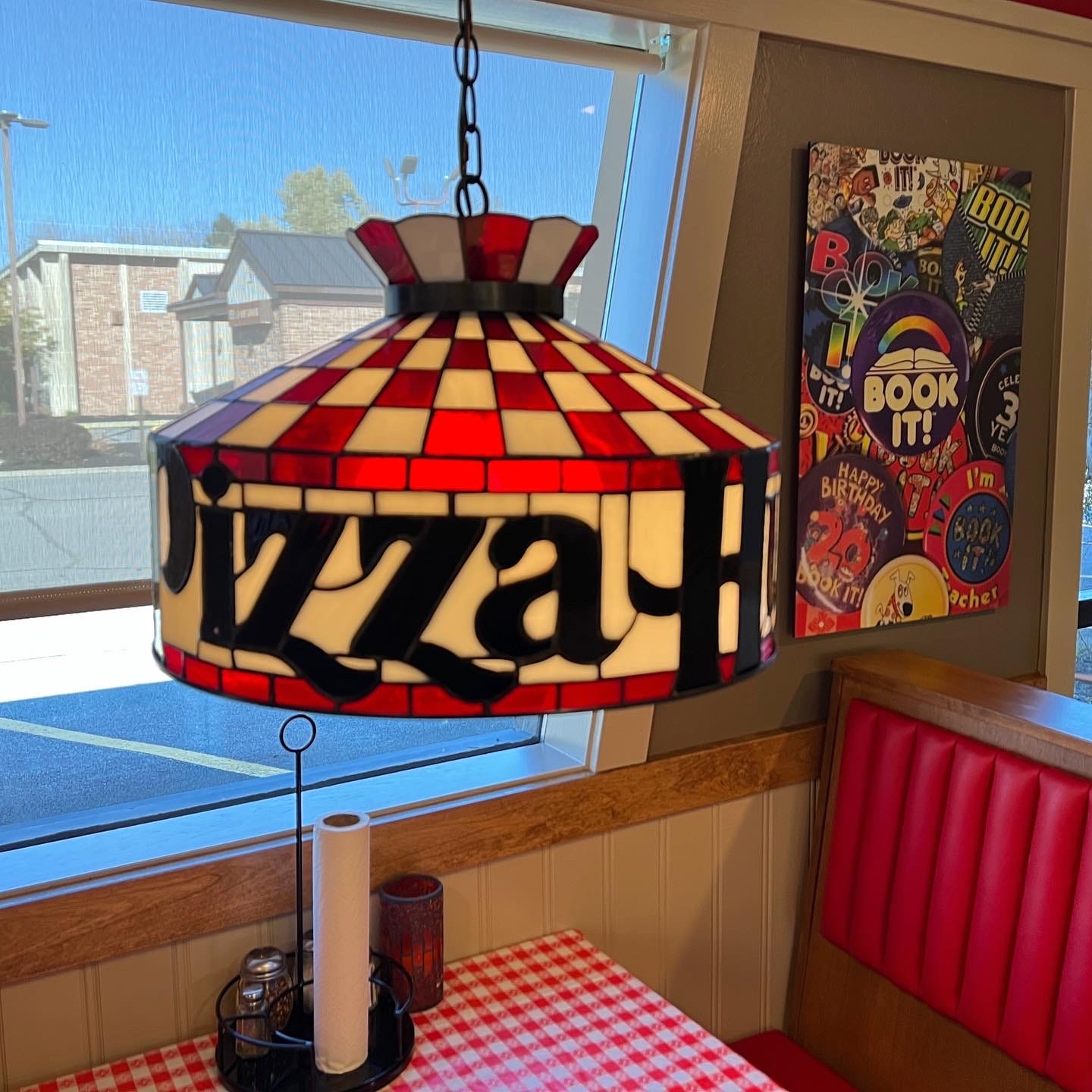 Vintage pizza hut light shop fixture for sale