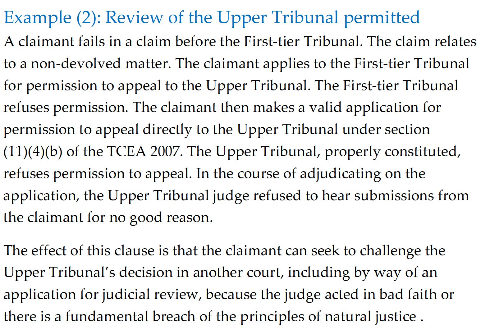 Fettering the courts’ discretion - by Joshua Rozenberg