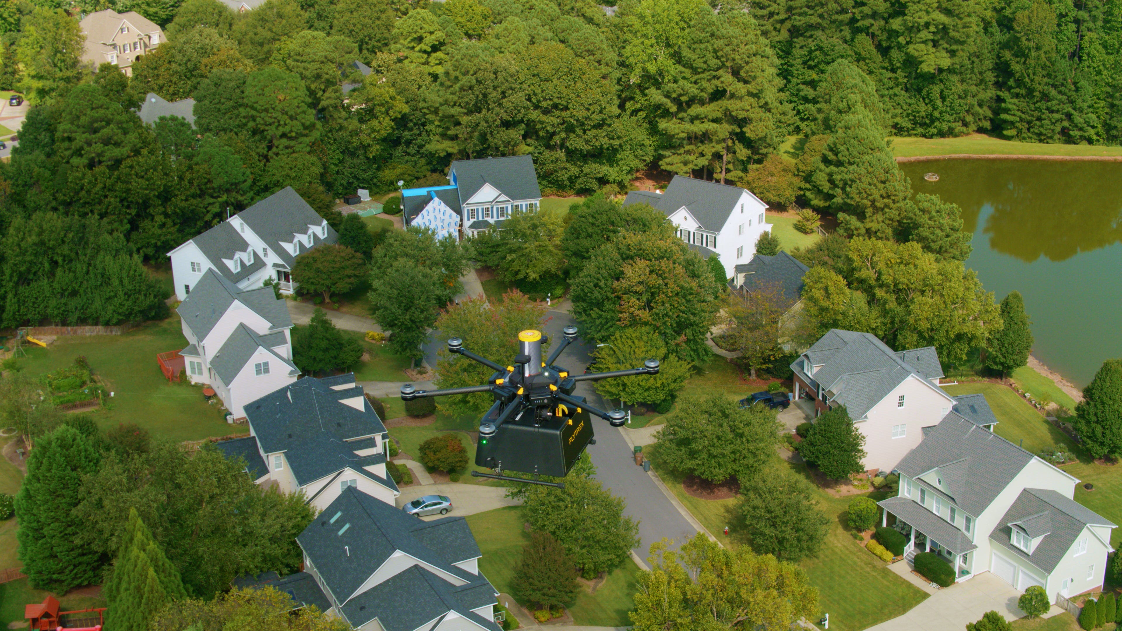 Red Bull By Air Flytrex Drones Making Dozens of Deliveries a Day